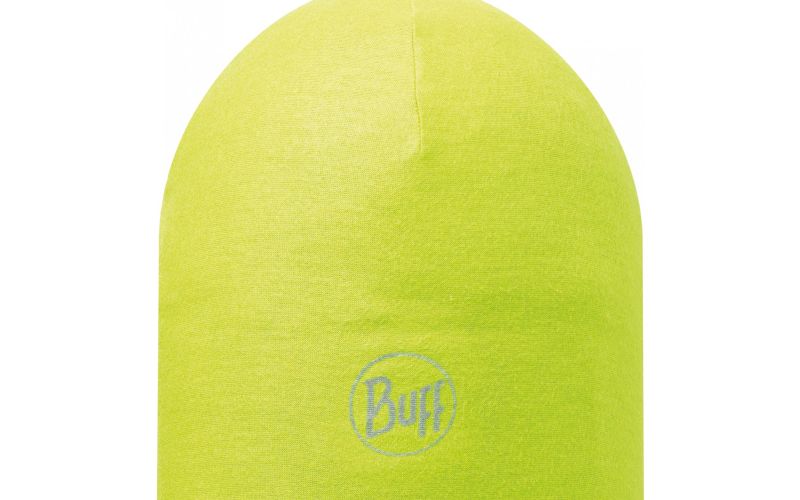 Buff Bonnet Microfibre 2 Layers Solid Yellow Fluor pas cher