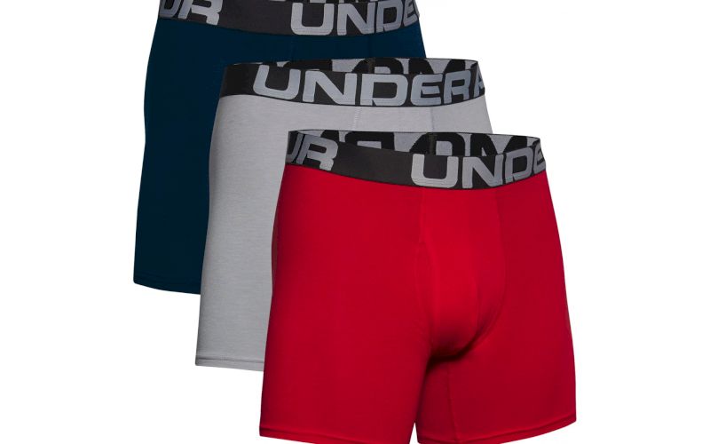 Under Armour Lot de 3 boxers Charged Cotton M pas cher