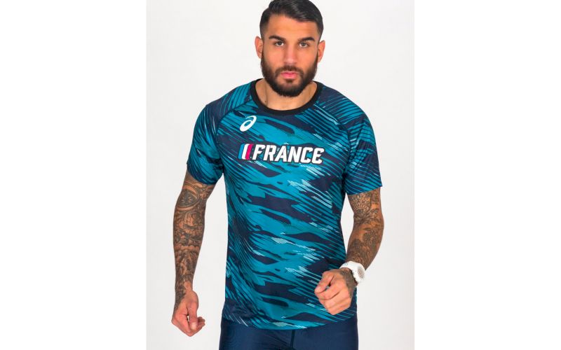 Asics SS Top France M pas cher