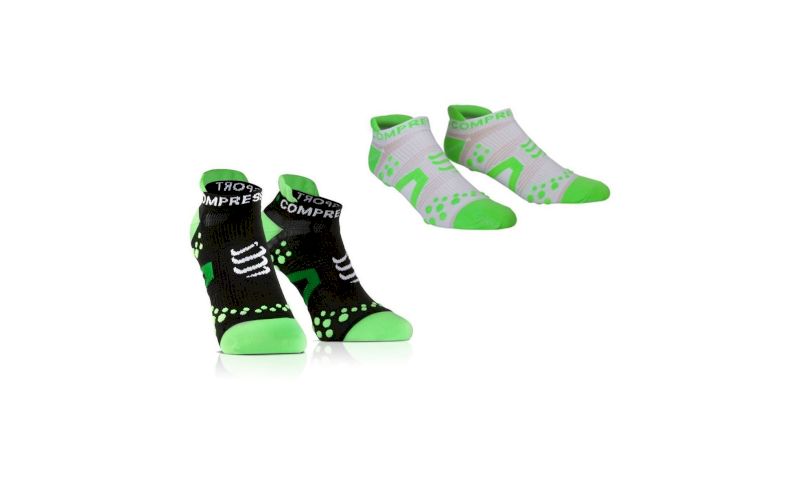 Compressport Pack Chaussettes Pro Racing V2 Run Low pas cher