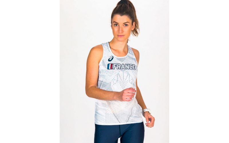 Asics Mesh Singlet France W pas cher