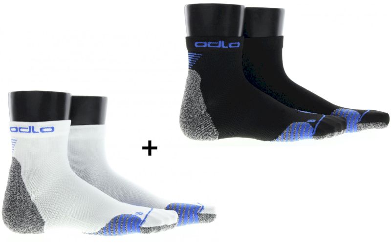 Odlo Pack de 2 Ceramicool Quarter pas cher