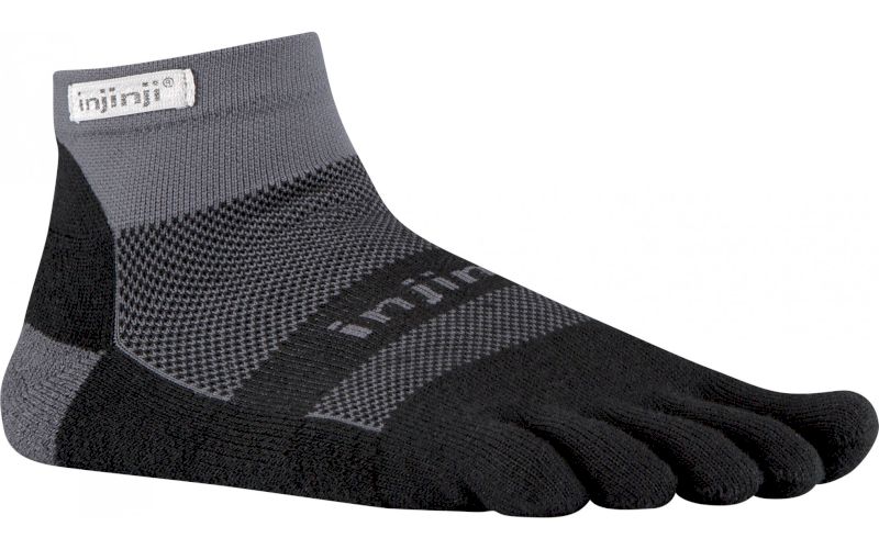 Injinji Chaussettes Run Midweight Mini-Crew pas cher
