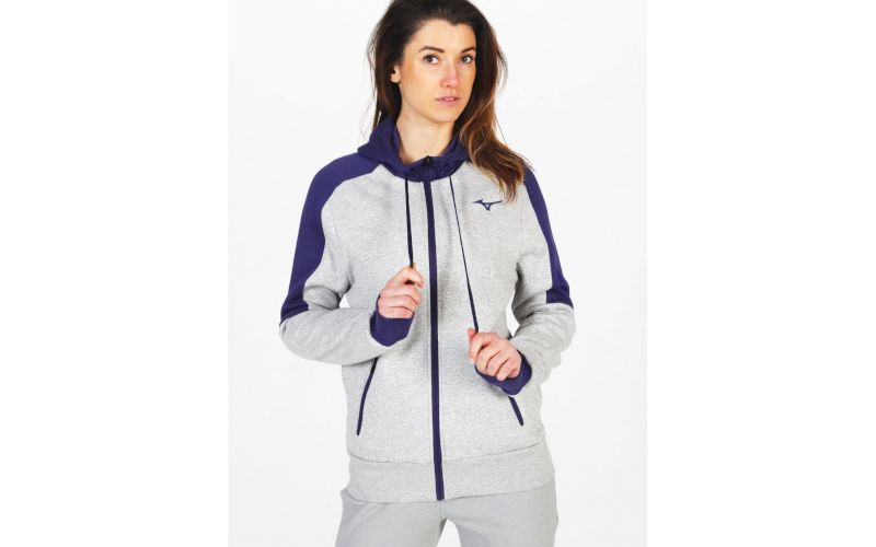 Mizuno Heritage Zip Hoody W pas cher