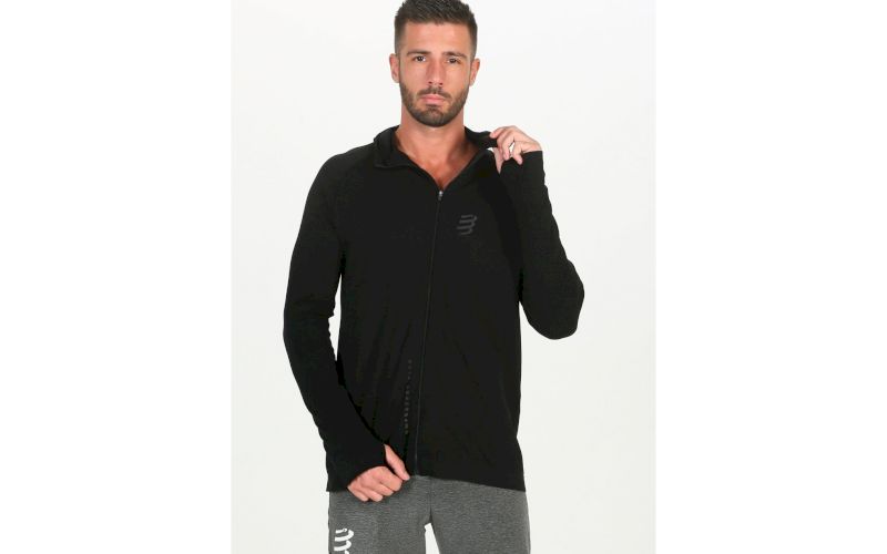 Compressport 3D Thermo Seamless Hoodie Black Edition 2020 M pas cher