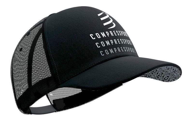 Compressport Trucker Cap Black Edition 2023 pas cher