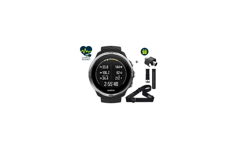Suunto Pack 9 Black Triathlon pas cher