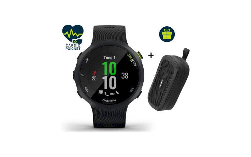 Garmin Pack Forerunner 45 + Housse de rangement Forerunner pas cher