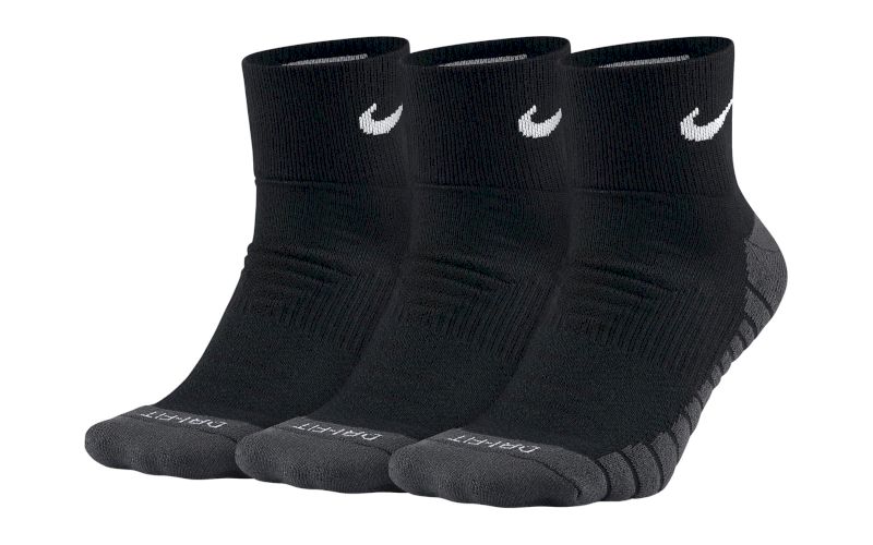 Nike 3 paires Dry Cushion Quarter pas cher
