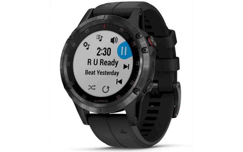 Garmin Fenix 5 Plus Black Sapphire pas cher