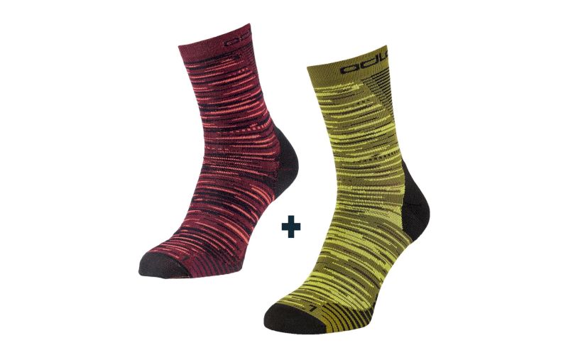 Odlo Lot de 2 Ceramicool Run Graphic pas cher