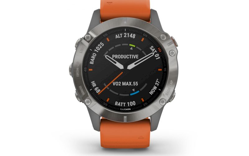 Garmin Fenix 6 Pro Sapphire Titane pas cher