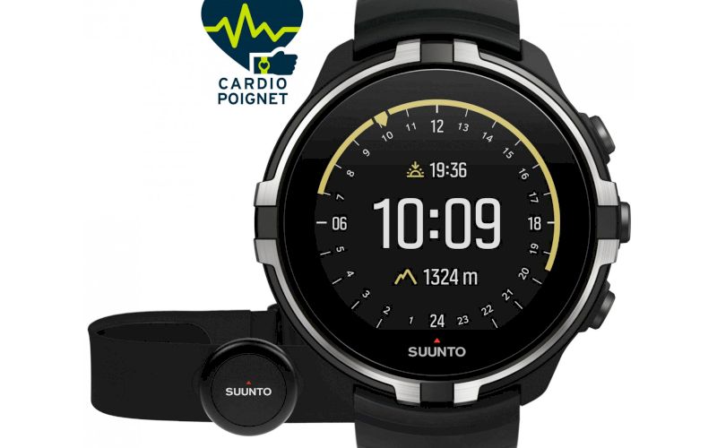 Suunto Spartan Sport Wrist HR Baro Stealth + ceinture pas cher