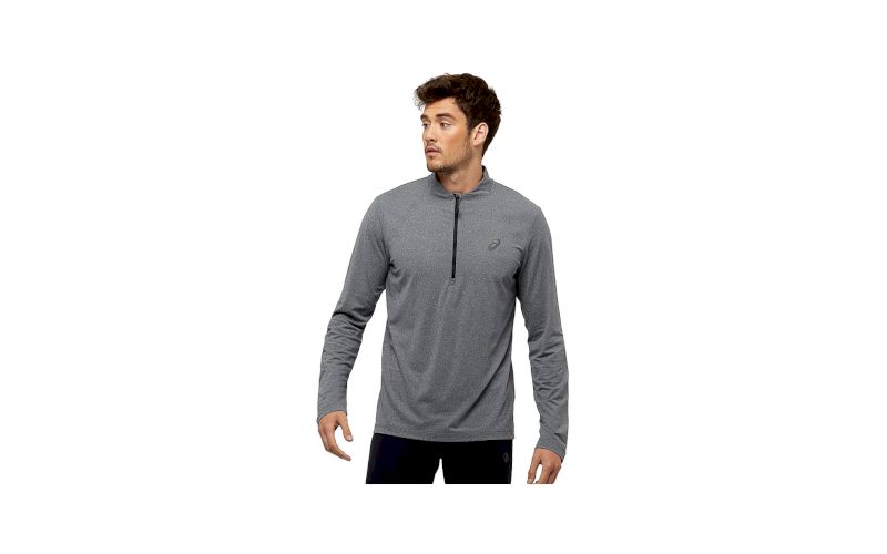 Asics LS 1/2 Zip Jersey M pas cher