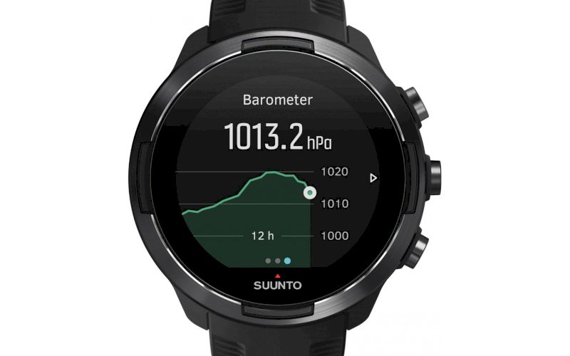 Suunto Pack 9 Baro Black + Bracelet Urban 2 Cuir Offert pas cher