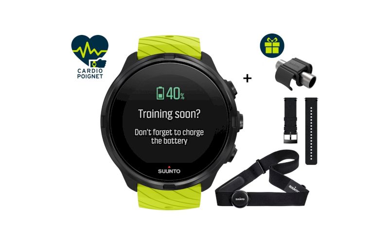 Suunto Pack 9 Lime Triathlon pas cher