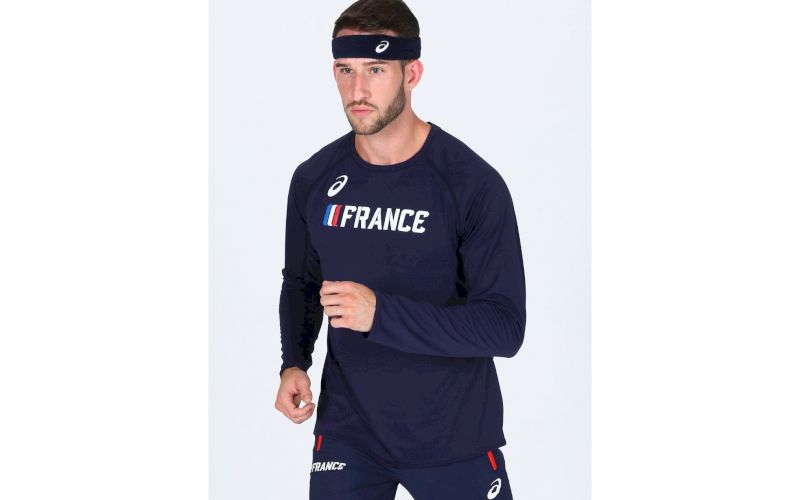 Asics LS Top France M pas cher