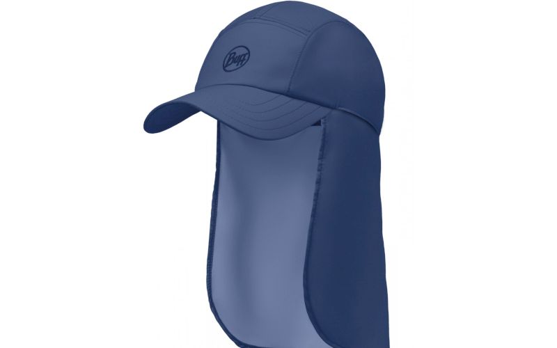 Buff Bimini Cap Solid Navy pas cher