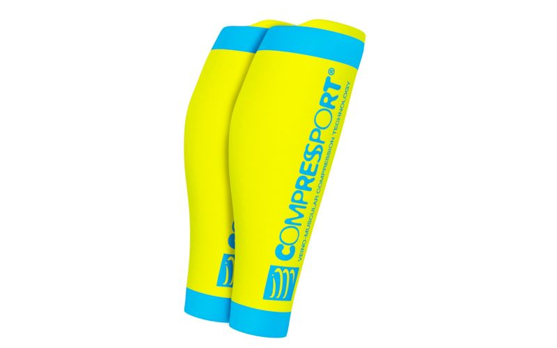 Compressport Manchons R2 V2 Fluo pas cher
