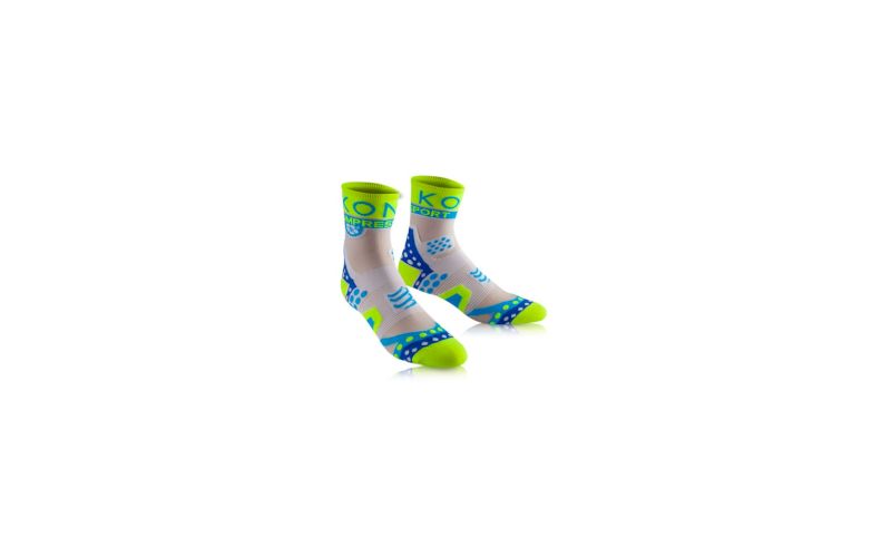 Compressport Chaussettes Pro Racing Trail V2 - Édition Spéciale Kona pas cher