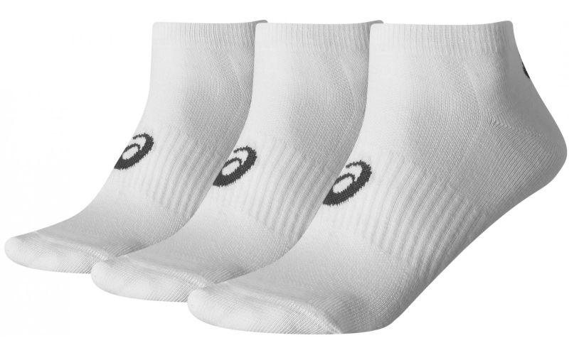 Asics 3 paires Chaussettes Ped pas cher