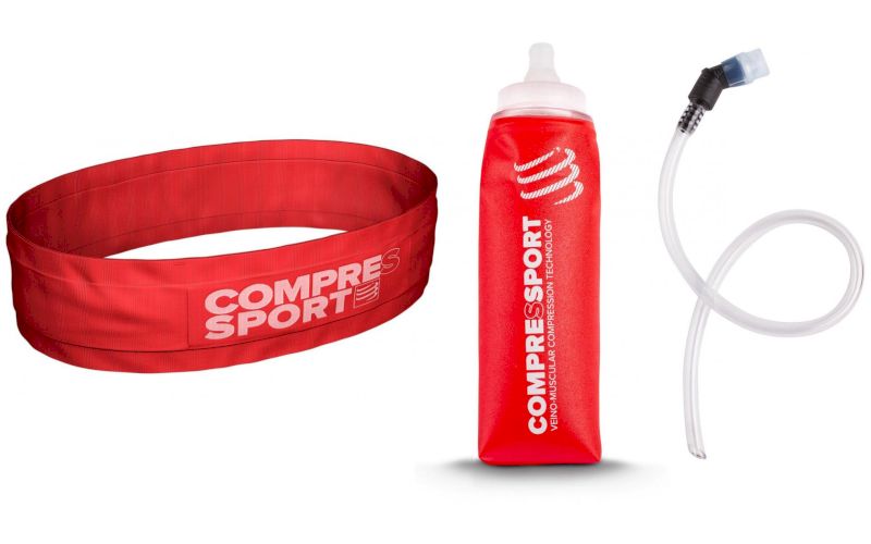 Compressport Pack Free Belt + Ergo Flask 600mL pas cher