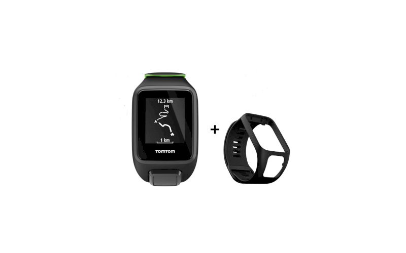 Tomtom Pack Runner 3 Cardio + Music - Small + Bracelet noir Large offert pas cher