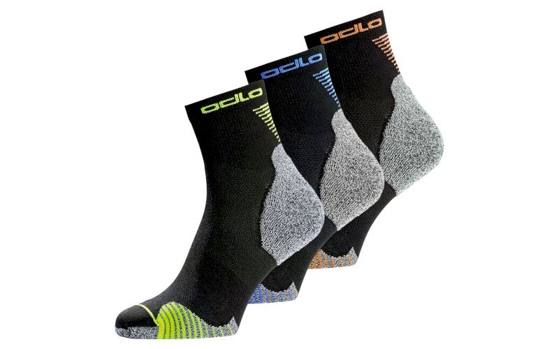 Odlo Pack de 3 Ceramicool Quarter pas cher