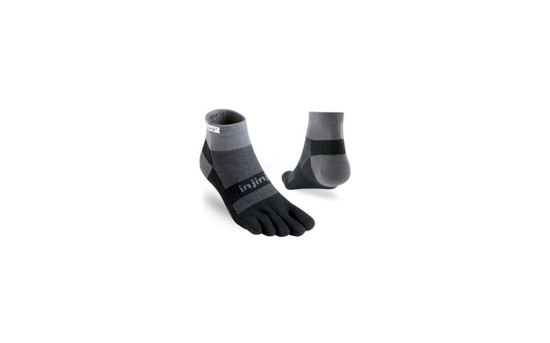 Injinji Run Midweight No-Show Coolmax Mini-Crew pas cher