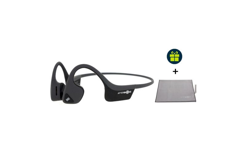 Aftershokz Pack Trekz Air et serviette microfibre offerte pas cher