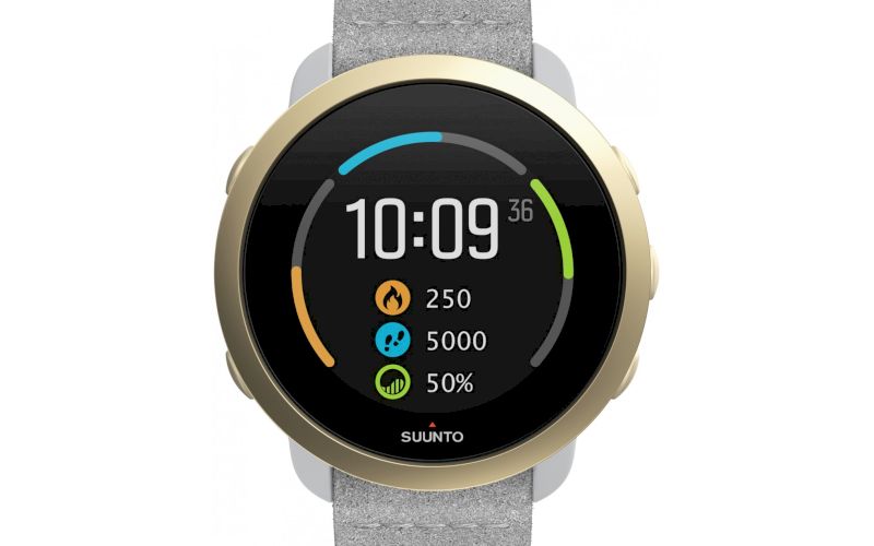 Suunto 3 Pebble White Light Gold pas cher