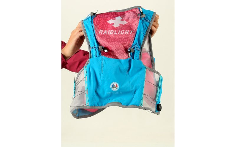 Raidlight Responsiv Vest 12L + 2 EazyFlask 600 mL W pas cher