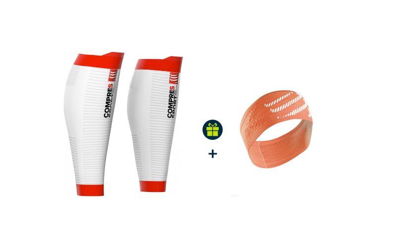 Compressport Pack R2 Oxygen + Bandeau ON/OFF offert pas cher