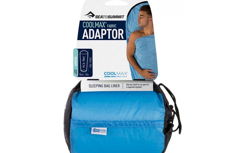 Sea To Summit Drap de sac Adaptor Coolmax Mummy Tapered pas cher