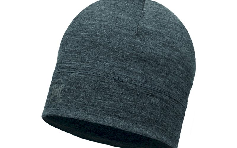 Buff Merino Wool Solid Grey pas cher