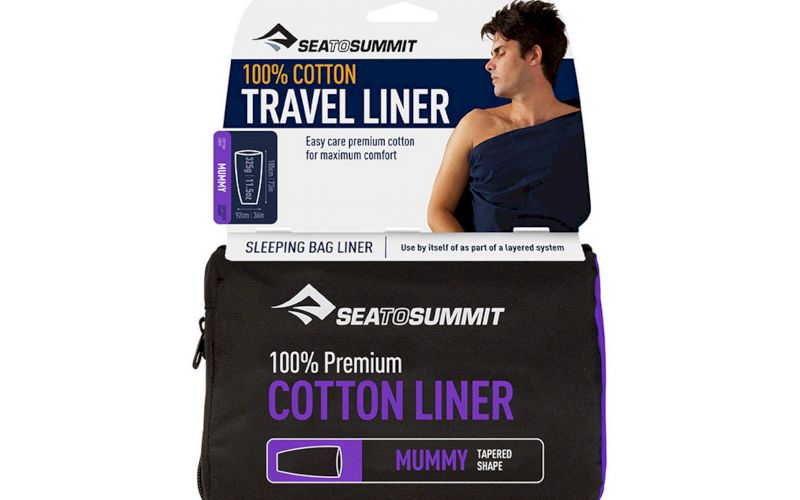Sea To Summit Drap de sac Coton Mummy Tapered pas cher