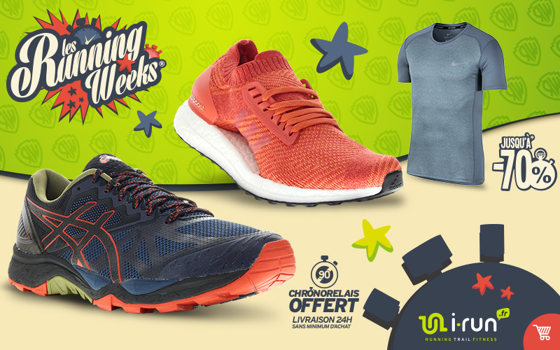 Running Weeks jusqu'à -70%